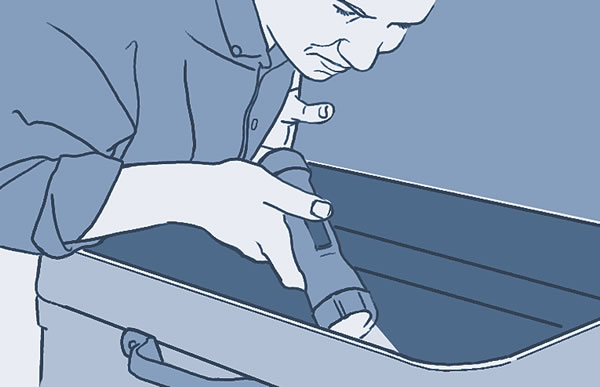 Inspect your luggage