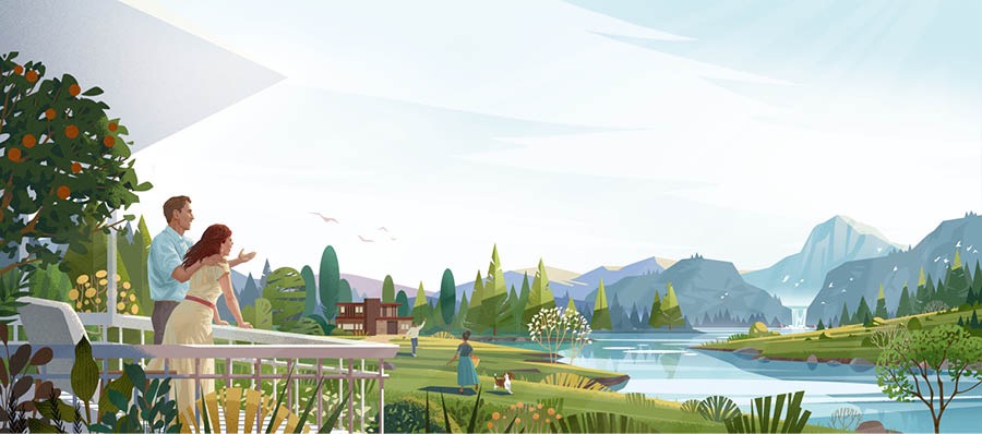 People enjoy life in Paradise