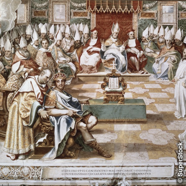 The first Council of Nicaea (artist’s impression) paved the way for the Trinity doctrine