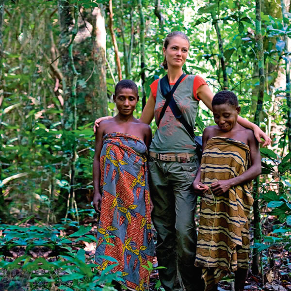 The height of most adult Pygmies is between four feet (1.2 m) and four feet eight inches (1.42 m)