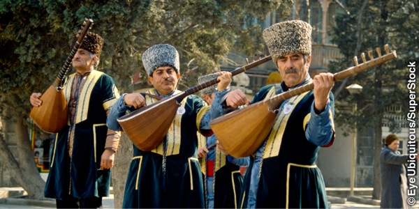Traditional Azeri musicians